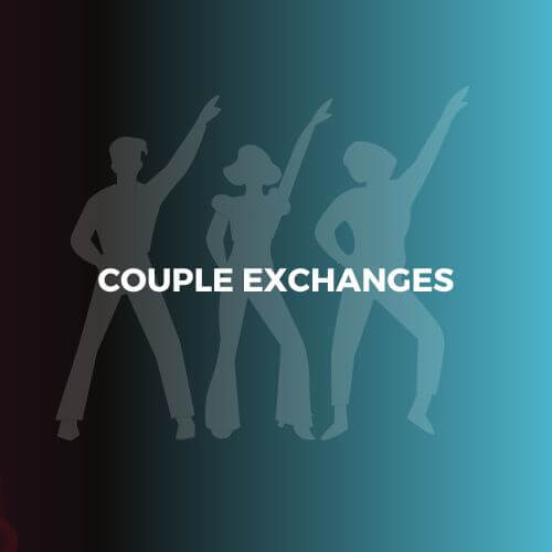 Couple exchanges, also known as partner swapping or swinging, are a form of consensual non-monogamy in which two couples agree to have sexual encounters with each other's partners.