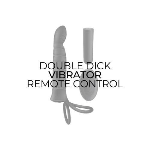 Double Your Pleasure! Unleash Sensational Bliss with the DOUBLE DICK VIBRATOR REMOTE CONTROL. Waterproof, Discreet Packaging, 10 Vibration Modes. Get Yours Now!