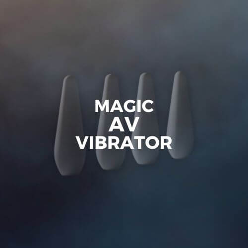 Experience the ultimate pleasure and pain relief with the Magic AV Vibrator. This discreet and water-resistant vibrator doubles as a powerful massager for all your aches and pains. 