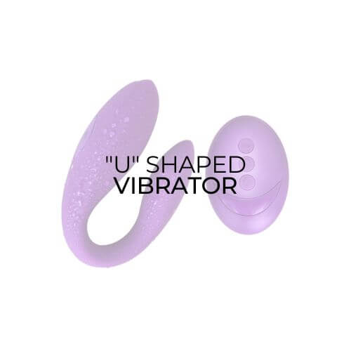 Unleash Ecstasy Anywhere! Discover Our 'U'-Shaped Vibrator - Waterproof, Wireless & Dual Stimulation. Elevate Pleasure Now! 