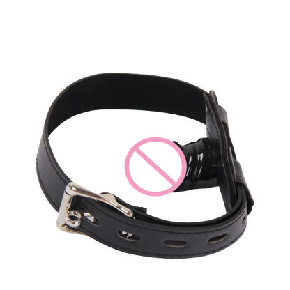 This kinky accessory will have you grinning (silently, of course) from ear to ear. Let your desires do the talking as you explore the thrilling realm of submission. 