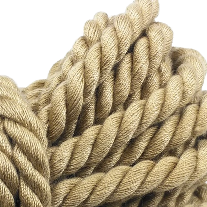 Shibari Hemp Ropes: a modern take on an ancient Japanese art! Whether you're a seasoned expert or a curious newcomer, our ropes expertly crafted, deliver both strength & comfort.