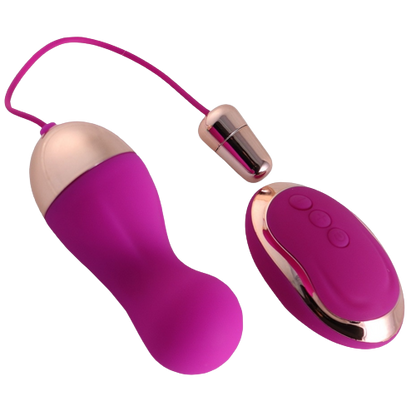 Have you ever heard of Kegel exercises? With this egg, you will be able to maximize your workouts by stimulating the prostate and massaging it, both men and women. You can use it either alone, or you can control it with its remote control and try its 10 vibrations. Extremely quiet, waterproof, soft and comfortable silicone. A panacea for the prostate!