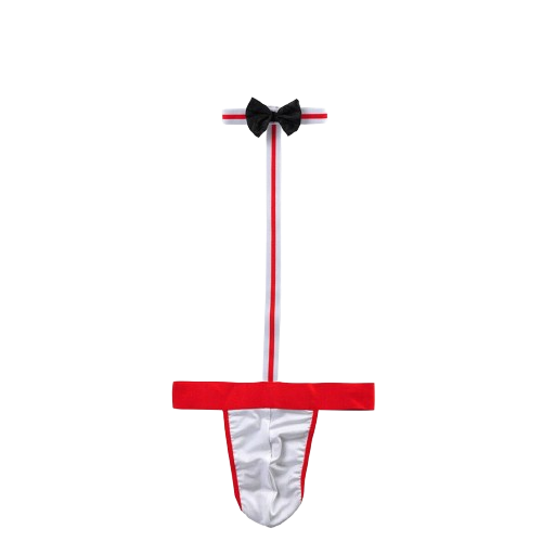 Sexy red Personal Butler Uniform - Erotic Costume for Men