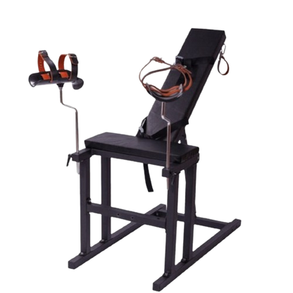 Slave Chair - BDSM Sessions Master & Slave Sex for Couples - The chair is made of highly ergonomic materials and can be adjusted to offer the most comfortable posture, as well as being extremely durable.