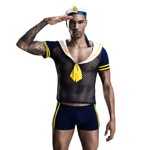 Navy Officer Costume - Sexy Costume Set for Man