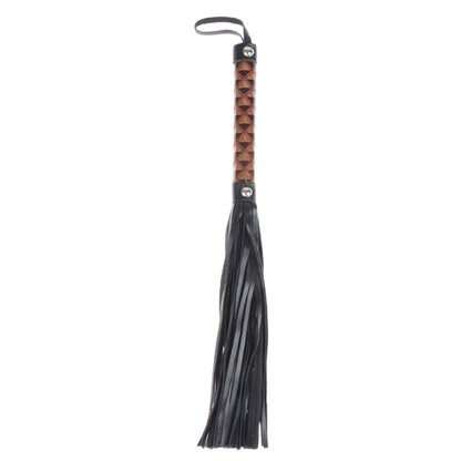 Unleash your inner dominatrix or dominator with our whip. Whether you're a bondage beginner or a seasoned pro, this playful accessory is your ticket to a world of naughty delights. Crafted with a dash of mischief and a sprinkle of excitement, our whip promises to add that extra zing to your intimate moments.