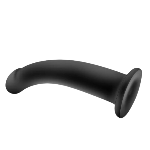 Black Strapon (Different Sizes) - Wearable Dildo for Lesbian Couples - Secure the adjustable harness comfortably around your hips and legs, ensuring stability and ease during your strap-on endeavors. Then, attach the smooth, generously-sized dildo for an experience like no other.