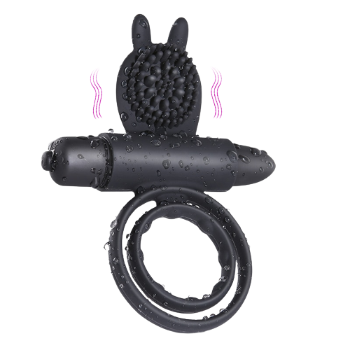 Made from medical-grade silicone and ABS, it's not only safe but also certified with CE. Worried about noise? Don't be! This penis ring it's less than 50 dB, keeping your intimate moments private.
