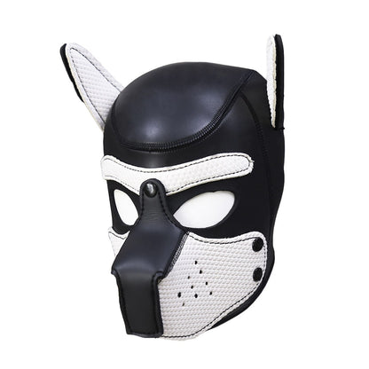 Unisex Puppy Mask - BDSM Dog Costume for Men and Women