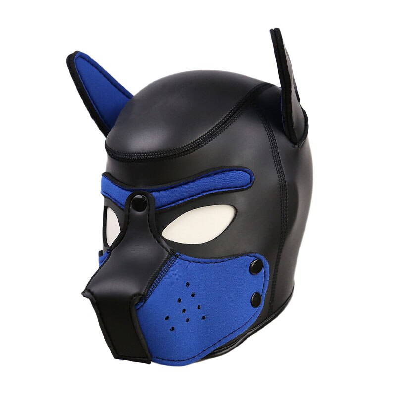 Unisex Puppy Mask - BDSM Dog Costume for Men and Women