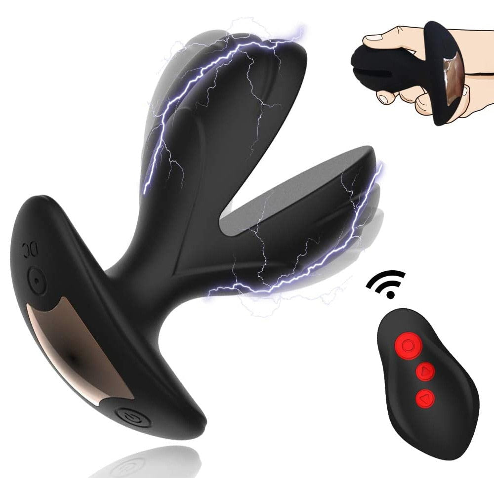 This anal expander is recommended for those who are not easly satisfied and are always looking for new sensations and types of pleasure. Extremely safe and comfortable, this expander in addition to its vibrating function with 8 different modes, will offer you moments of extreme pleasure even with 8 different electrical pulsations. The jolt of pleasure.