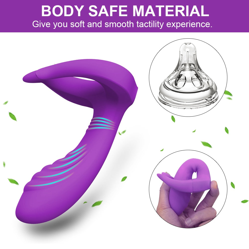 Dive into a world of ecstasy with our versatile stimulator! Experience 10 thrilling vibration modes and wireless control. Get ready for a pleasure-packed adventure!