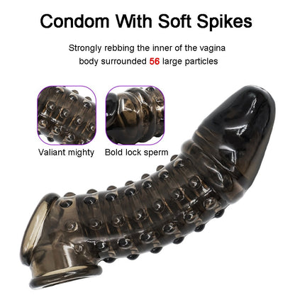 Upgrade your game with our penis extension! Gain 1.6" of pure pleasure and become a true bedroom warrior.