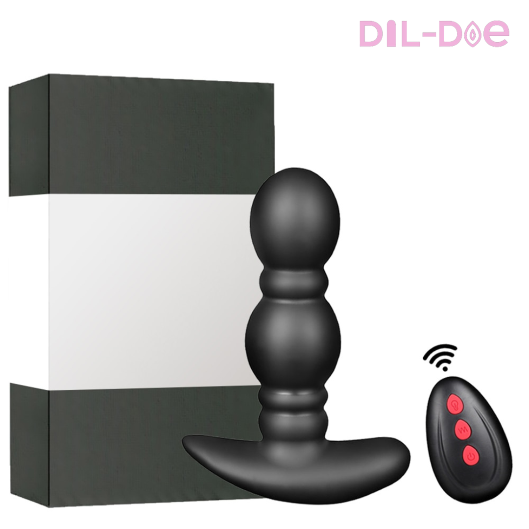 Let yourself be overwhelmed by a unique sensation with this Inflatable Anal Plug and try its 10 different vibration modes, and its final handle will also massage the prostate. Take care of your butt.  HOW TO USE THE ANAL PLUG PUMP 1) Long press the power button to turn on; 2) Short press the power button to change the vibration modes; 3) Double click the power button to charge and deflate.