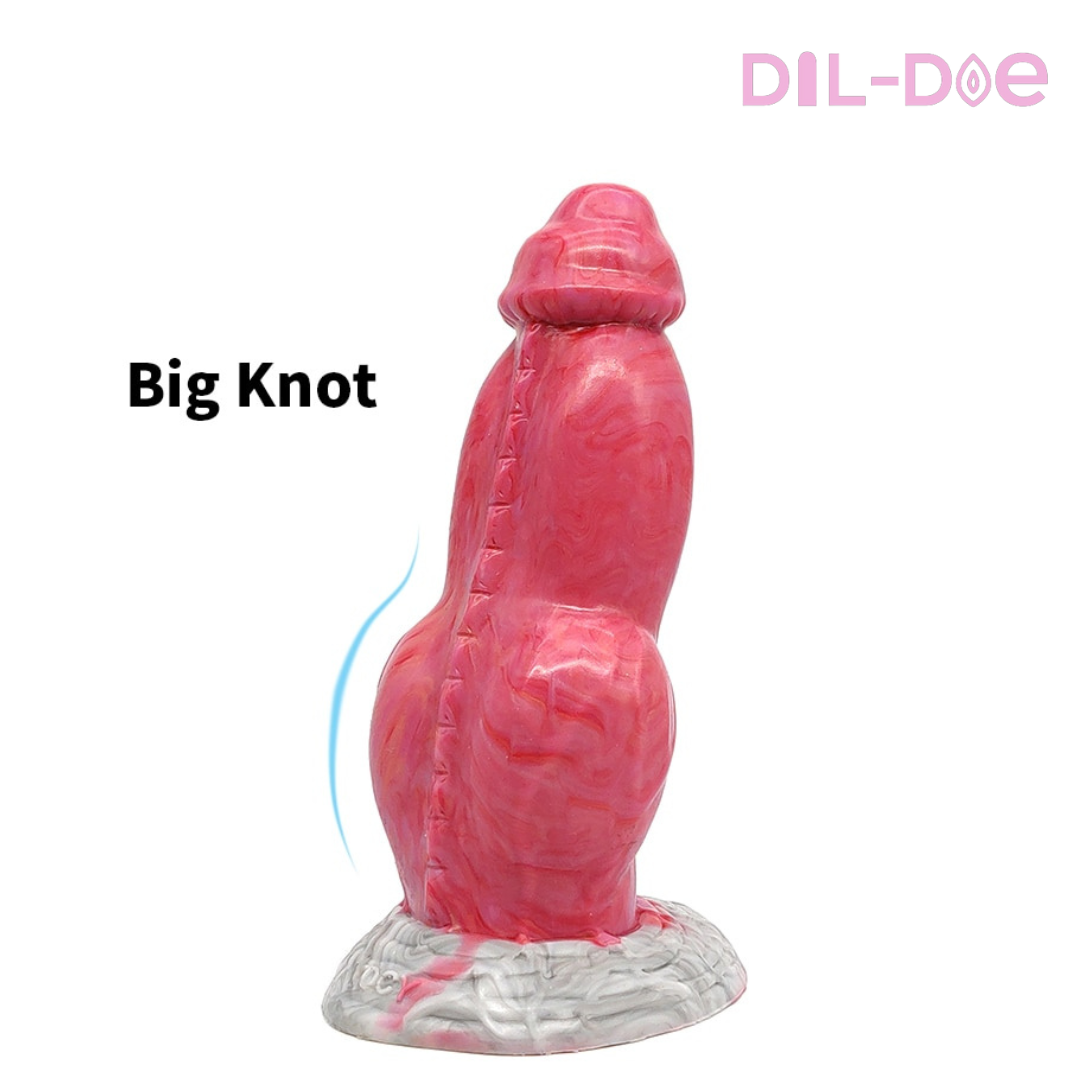 Dragon Dildo - A Fantasy Anal Plug with Strong Suction Cup, with huge and thick measures.
