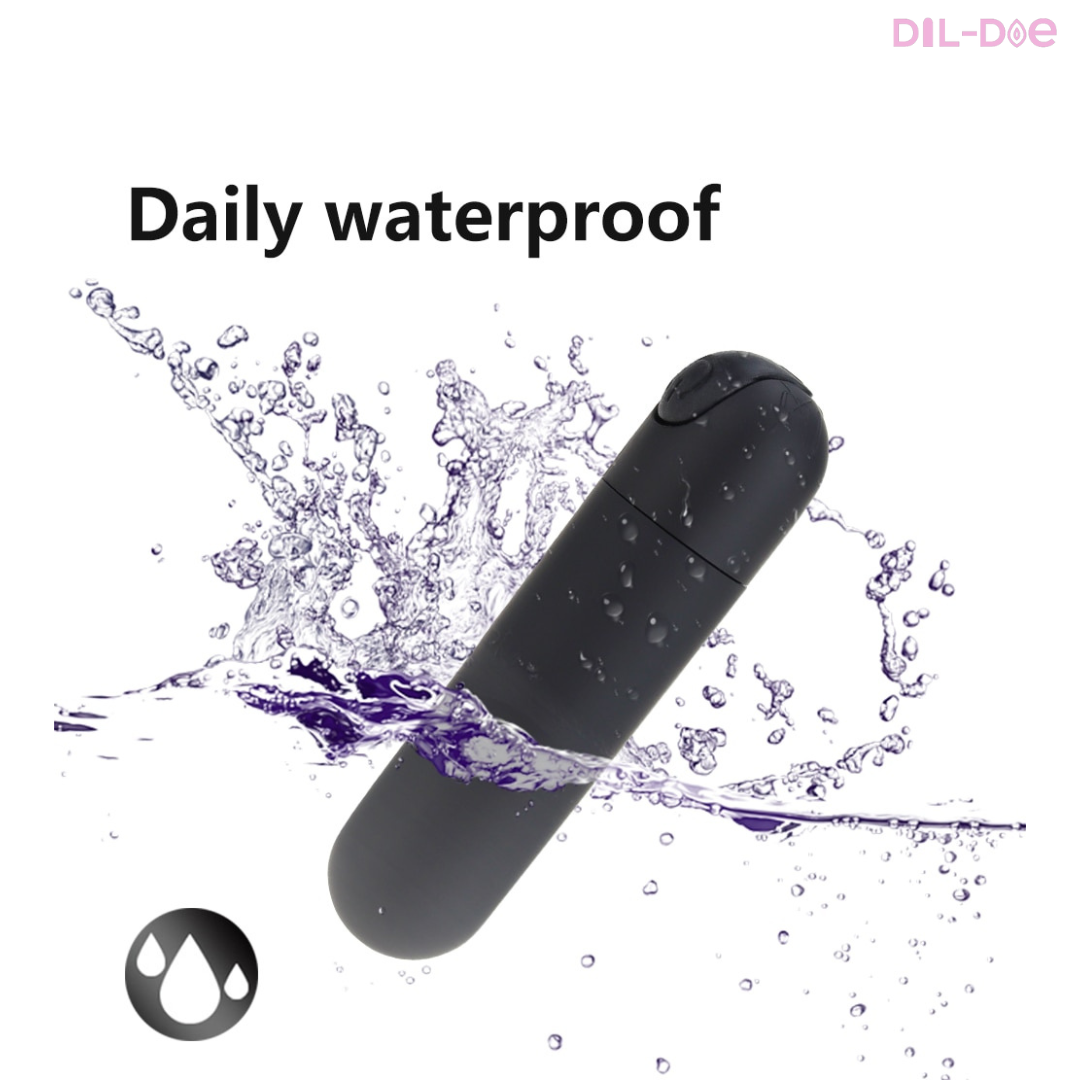 This mini bullet vibrator is capable of stimulating all your sensitive points, and you can always bring it with you thanks to its small size and appearance not attributable to a sex toy.  DISCREET PACKAGING  Measures: 3.1" * 0.8" (8cm * 2cm) Material: ABS Certification: CE Weight: 2.29oz (65g) USB Charging 10 Vibration Modes Waterproof: Yes§ Noise: Mute