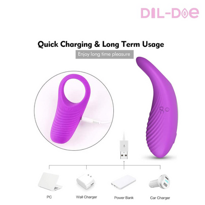 Explore sensational pleasure with our 2in1 Vibrating Dick Ring, featuring 9 modes, waterproof design, and USB charging for an unforgettable intimate experience.