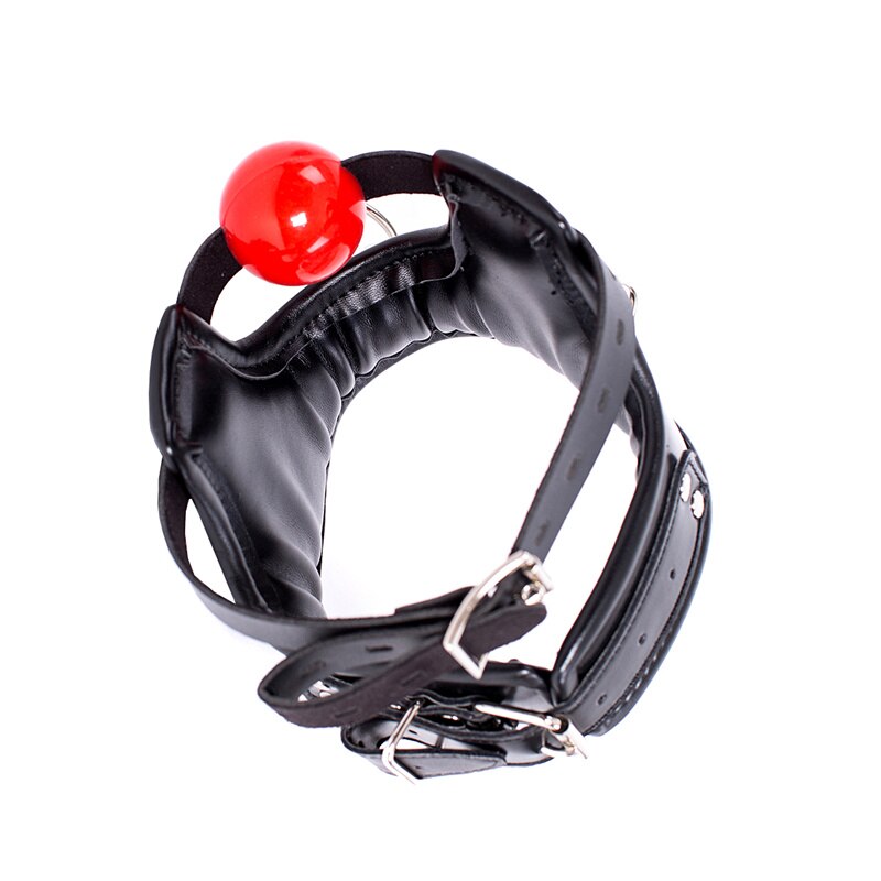 Experience the thrill of submission and domination with our Collar and Mouth Gag. Crafted from durable PU leather and metal. Ready to surrender control?