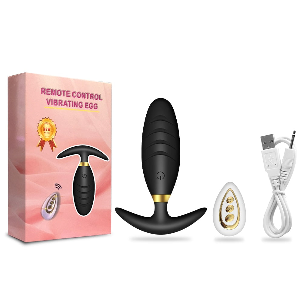 Vibrating Anal Egg - Remote Control Prostate Massager