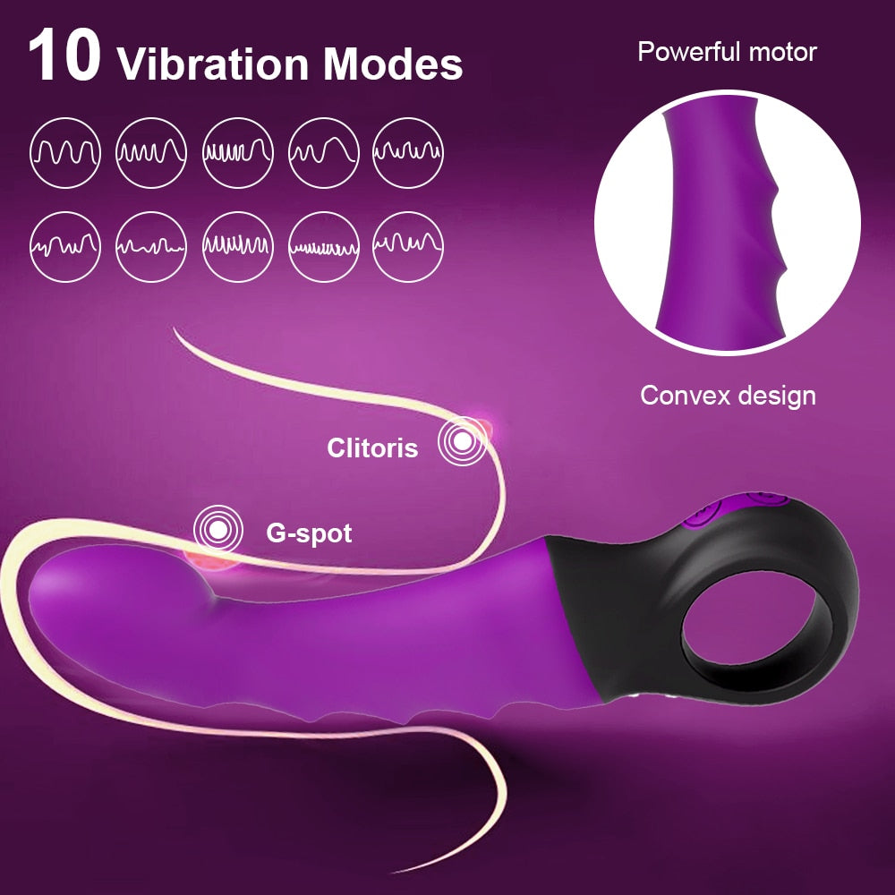 Luxury Finger Vibrator! The best fingering ever. Comfortable and ergonomic grip, waterproof, 10 different vibrations and of a soft and pleasant silicone.