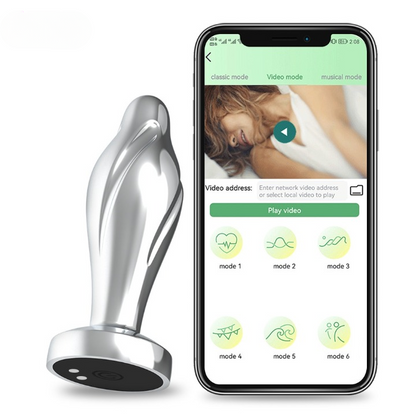 Designed for both solo and couples play, this vibrator is made from premium stainless steel for a smooth and comfortable experience. It features 7 powerful vibration modes, allowing you to customize your pleasure and explore new sensations. And with the convenience of being controlled through an app on your mobile device, you can adjust the vibration settings and intensity even when your partner is away, or vice versa. The vibrator is also waterproof, making it perfect for use in the shower or bath.